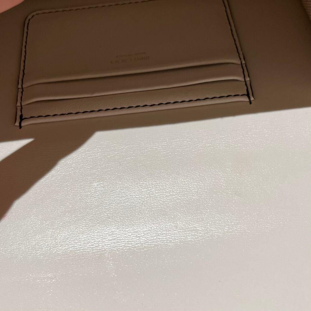 JIMMY CHOO Avenue Mini Snake Embossed Shoulder Bag - Picture 9 of 11